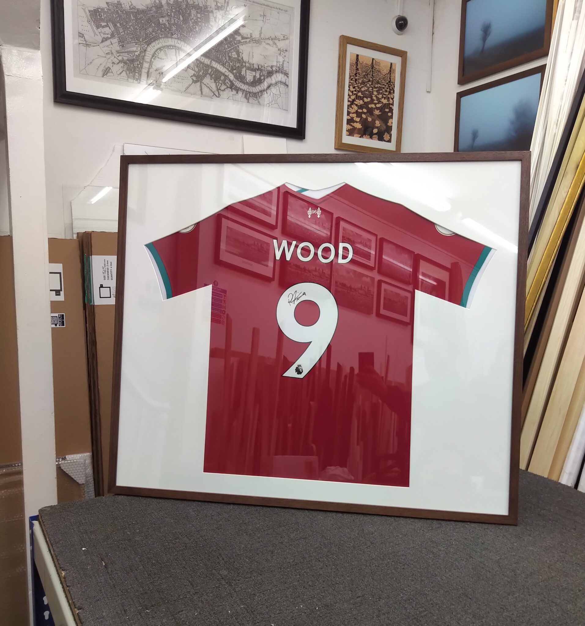 How to Frame a Football Jersey